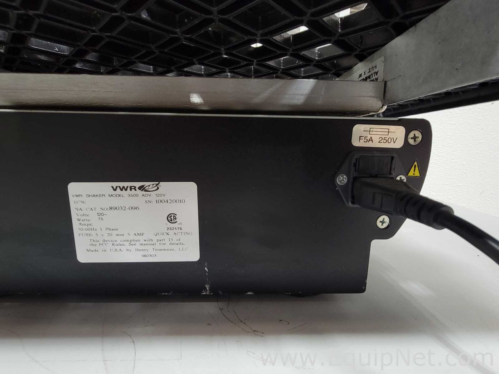 VWR 3500 ADV Orbital Shaker
