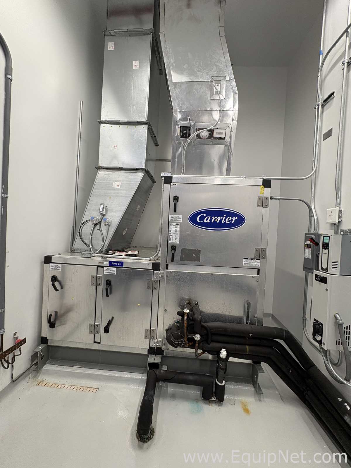 Carrier Industrial Refrigeration Unit/Air Conditioner with Safety Switch, Monitor and Control Panel