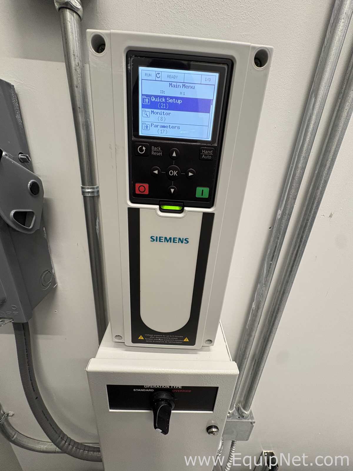 Carrier Industrial Refrigeration Unit/Air Conditioner with Safety Switch, Monitor and Control Panel