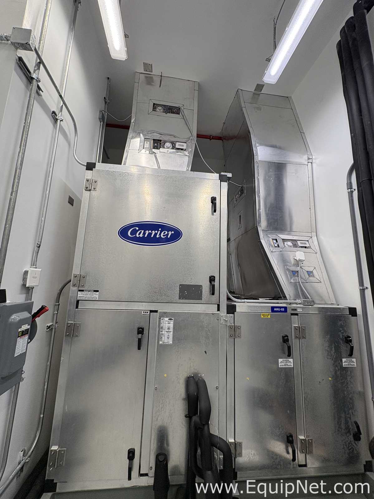 Carrier Industrial Refrigeration Unit/Air Conditioner with Safety Switch, Monitor and Control Panel