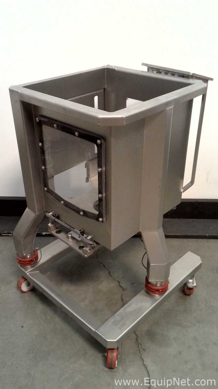 Lot of 2 Sartorius Stedim Palletank Mixing Vessels with Sartorius Stedim Pro Mixer Drive Unit