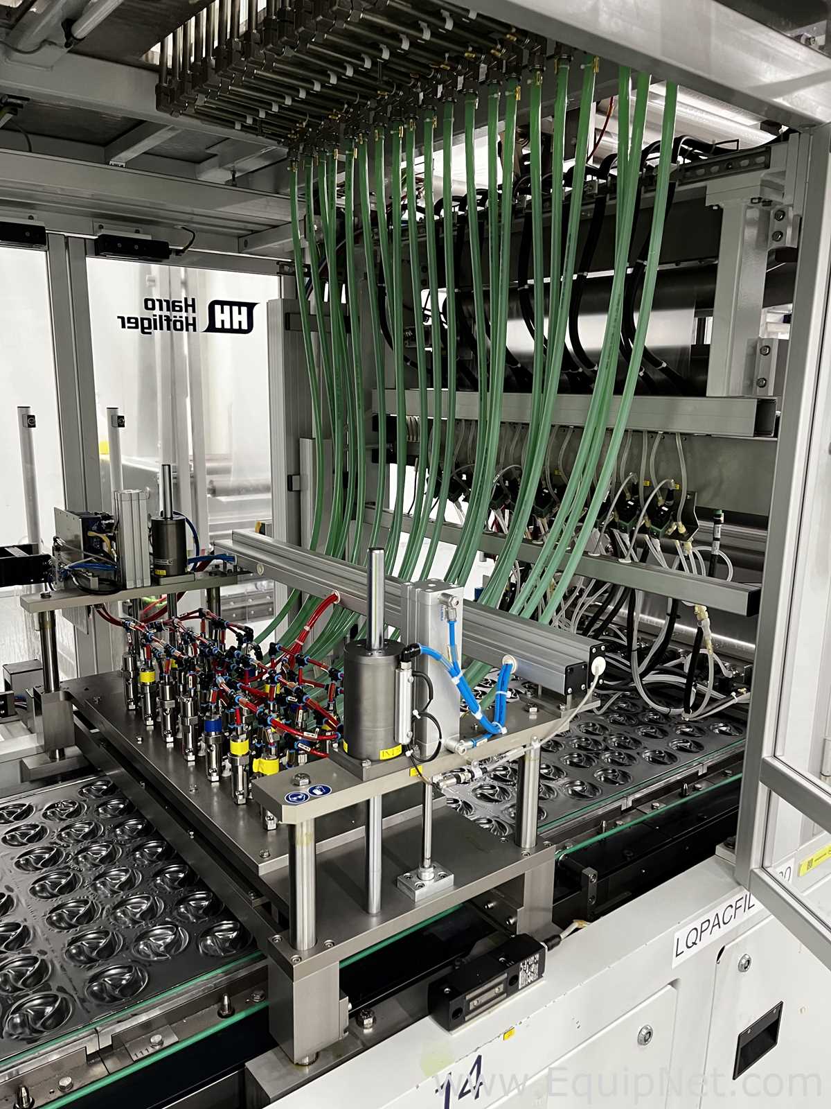 Two Harro Hofliger Continuous Pod and Disc Filling and Packaging Lines