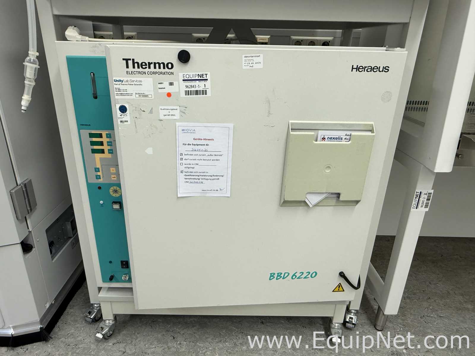Incubadora Thermo Electron Corporation BBD 6220