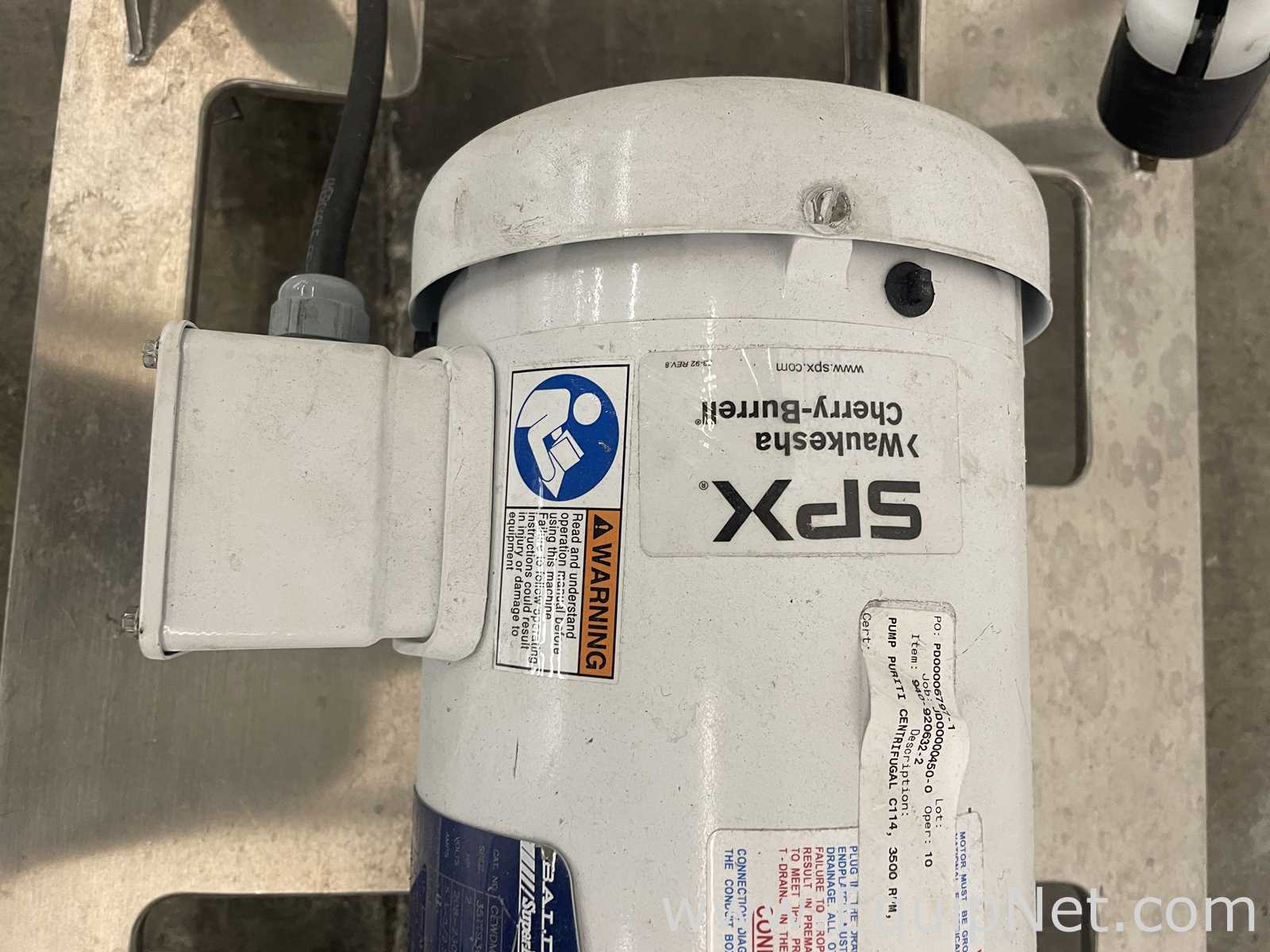 SPX  Flow C-series  Centrifugal Pump w/ Lenza SMVector