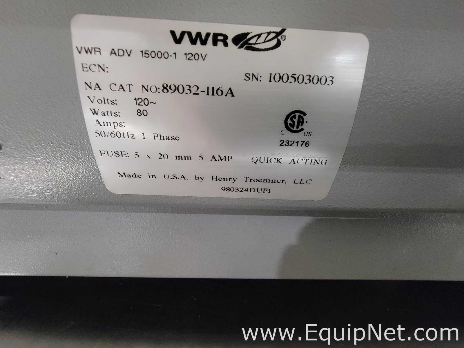 VWR 15000-1 Shaker