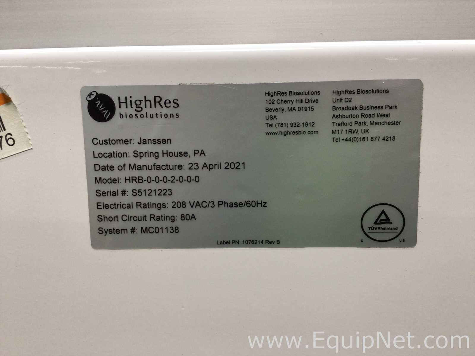 Controlador HighRes Biosolutions HRB-0-0-0-2-0-0-0