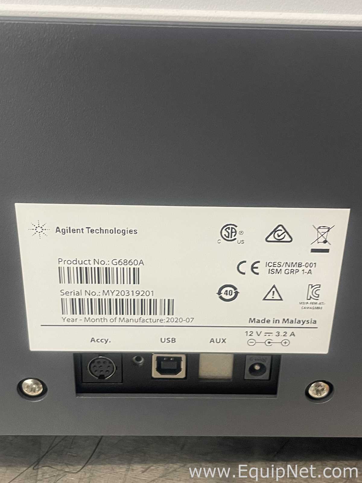 Cary 60 UV-VIS Spectrophotometer
