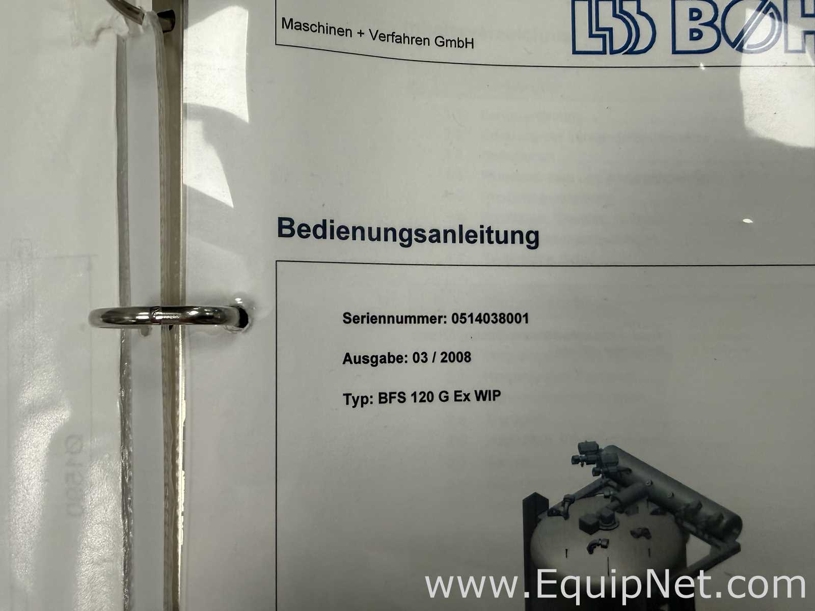 Secador de Lecho Fluido Bohle BFS-120