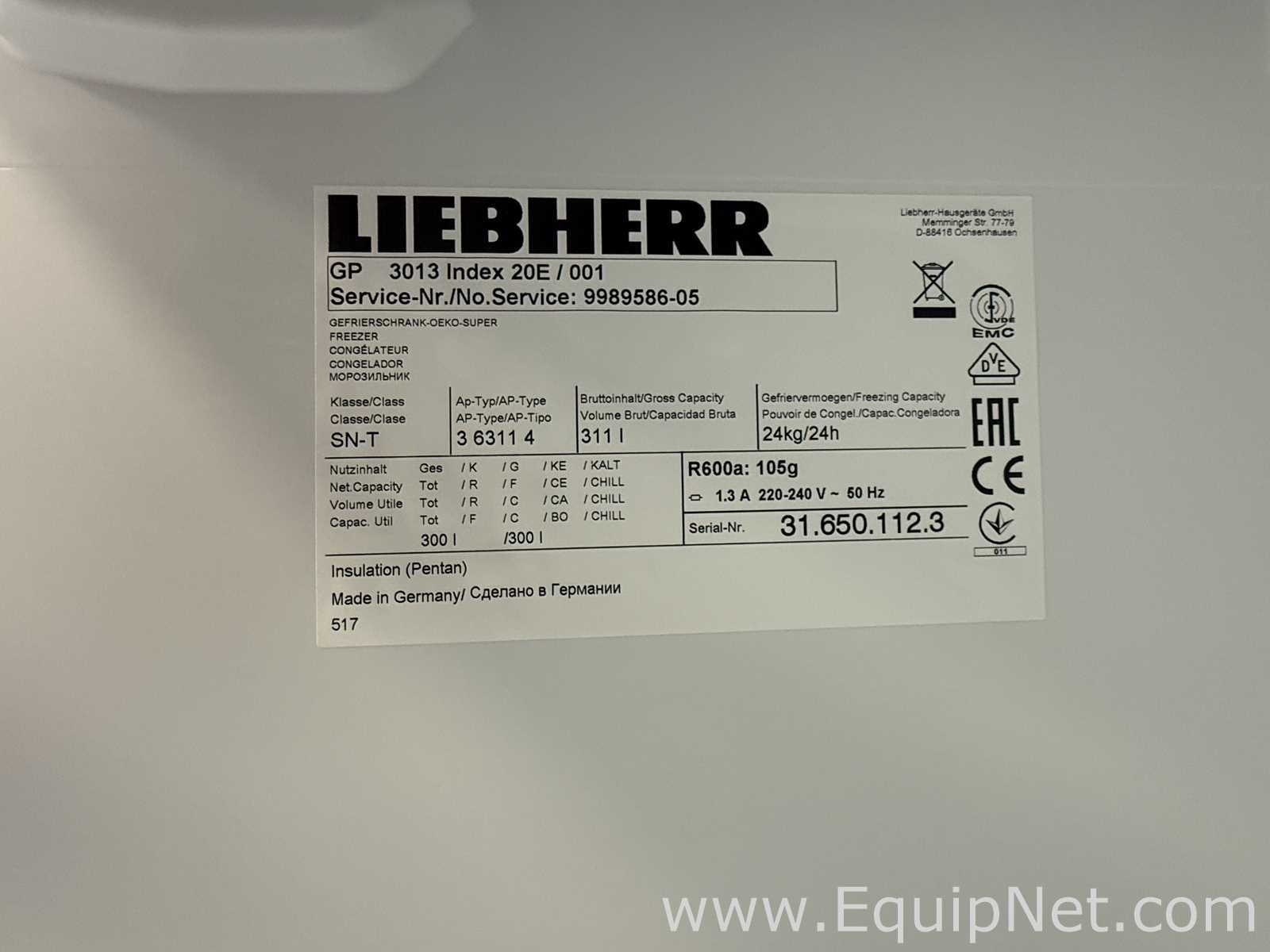 Liebherr Comfort GP 3013 Freezer