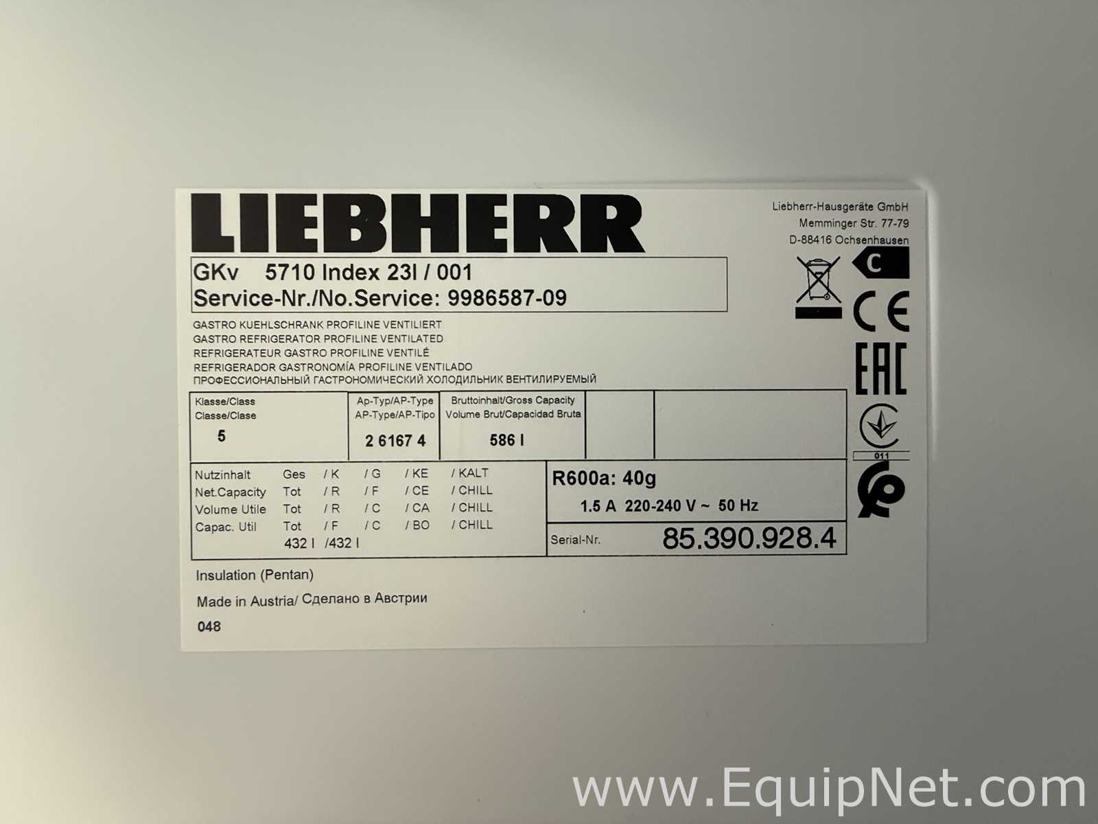 Liebherr ProfiLine GKv 5710 Refrigerator