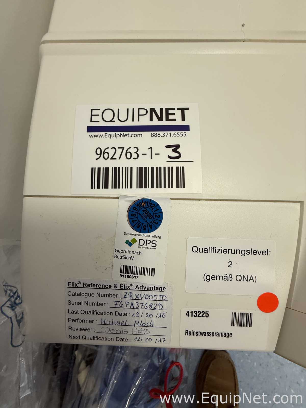 Millipore Elix Advantage 5 Water Purification System