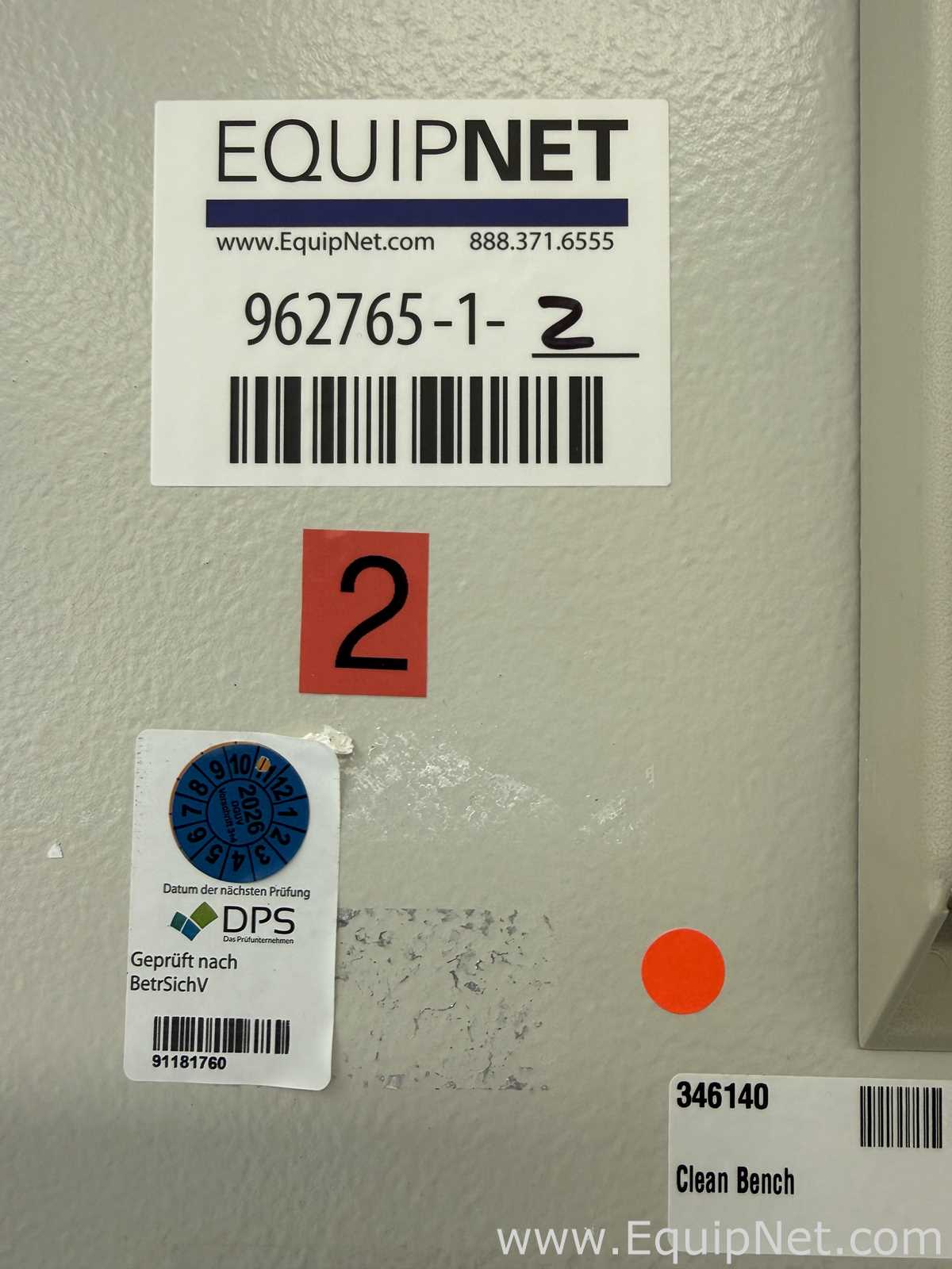 Cabina de Seguridad Biológica BDK UVF 7.18 S