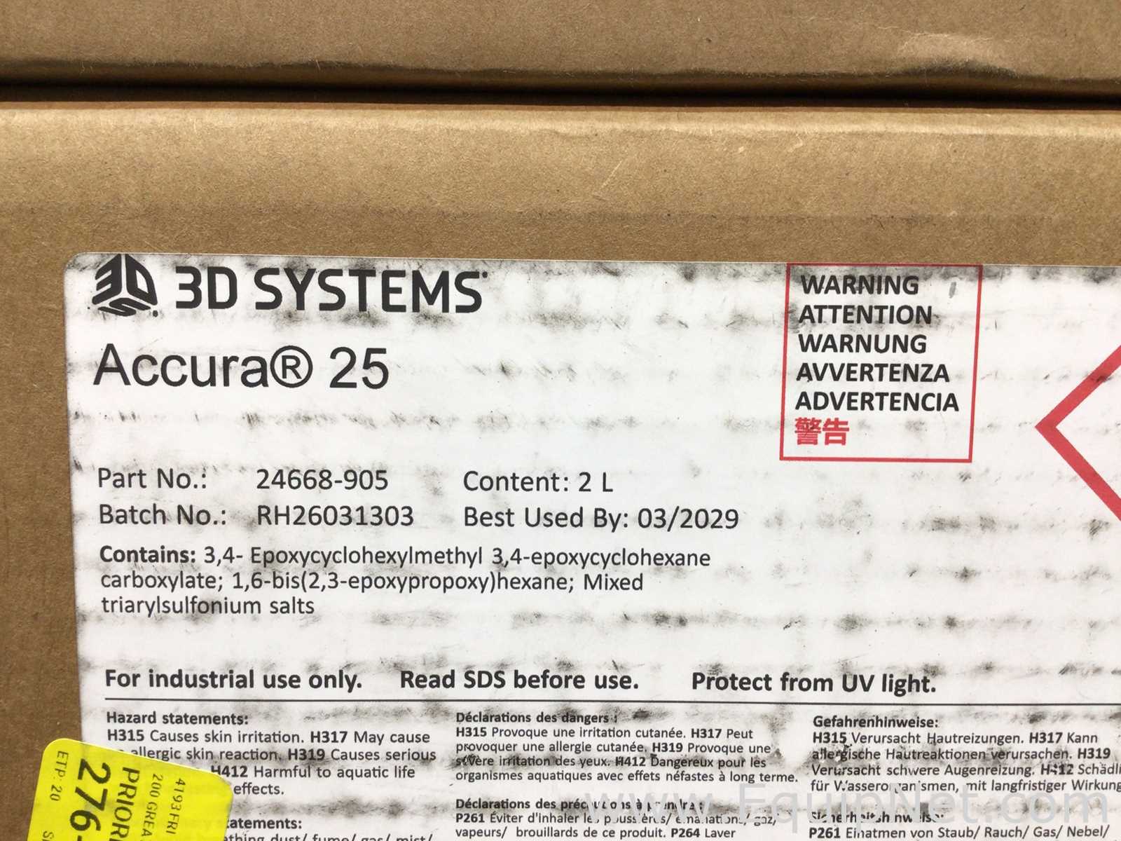 Impressora 3D 3D Systems Corporation Projet 6000
