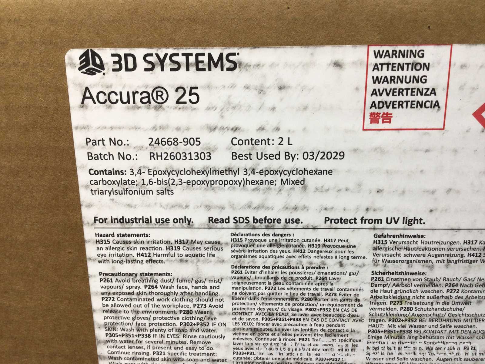 Impressora 3D 3D Systems Corporation Projet 6000