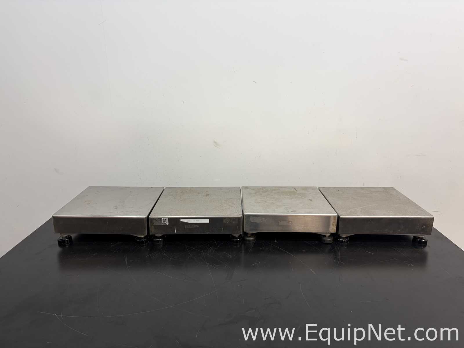 Lote de 4 Báscula Valley Instrument Company Inc VB1212-50