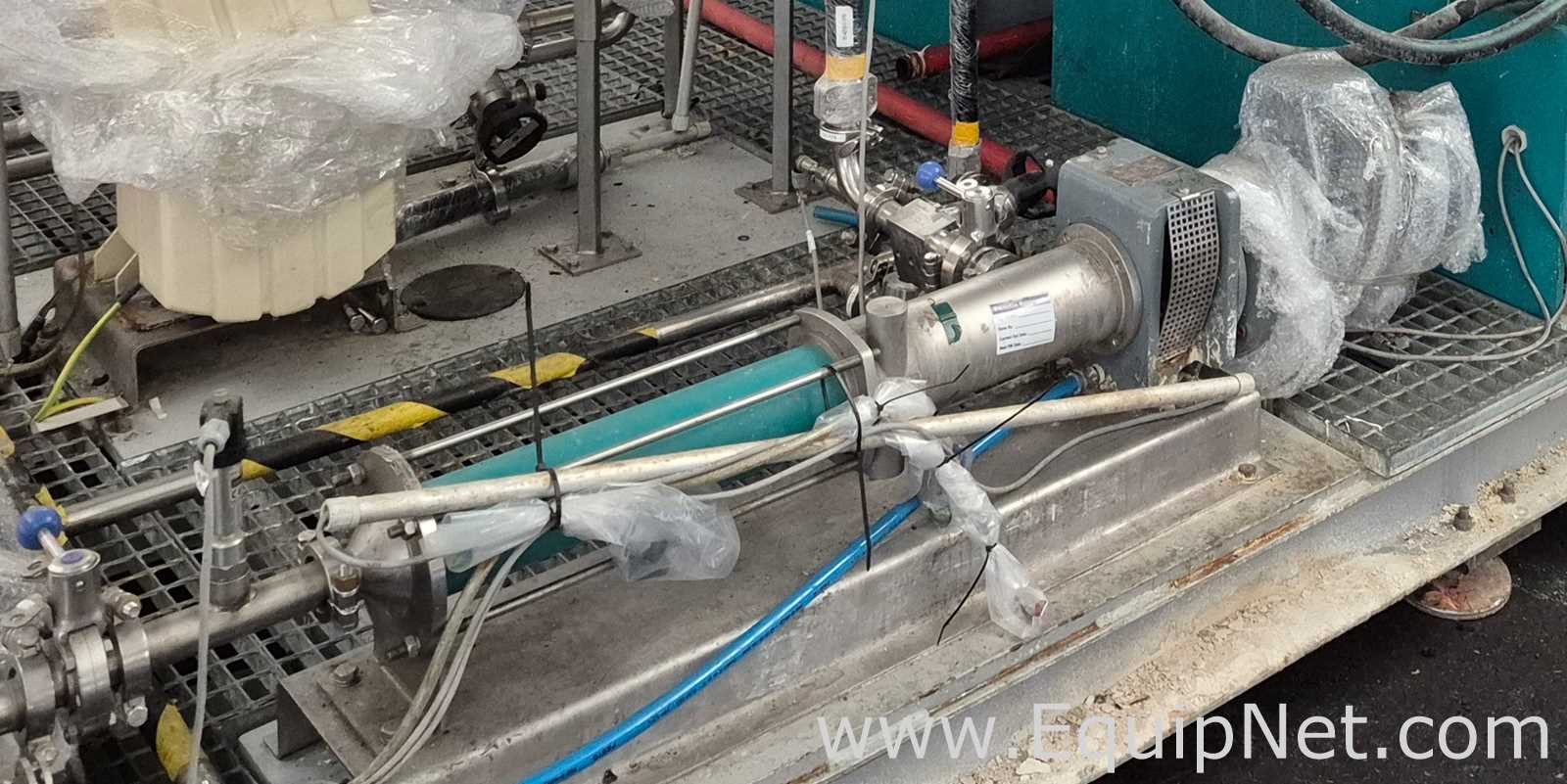 NETZSCH Milling Skid with Two Netzsch LME200 Bead Mills and Support Equip  - Milling System Skid 2-1
