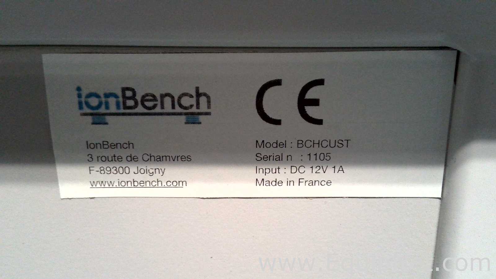 IonBench BCHCUST Custom Vented and Soundproofed Laboratory Bench