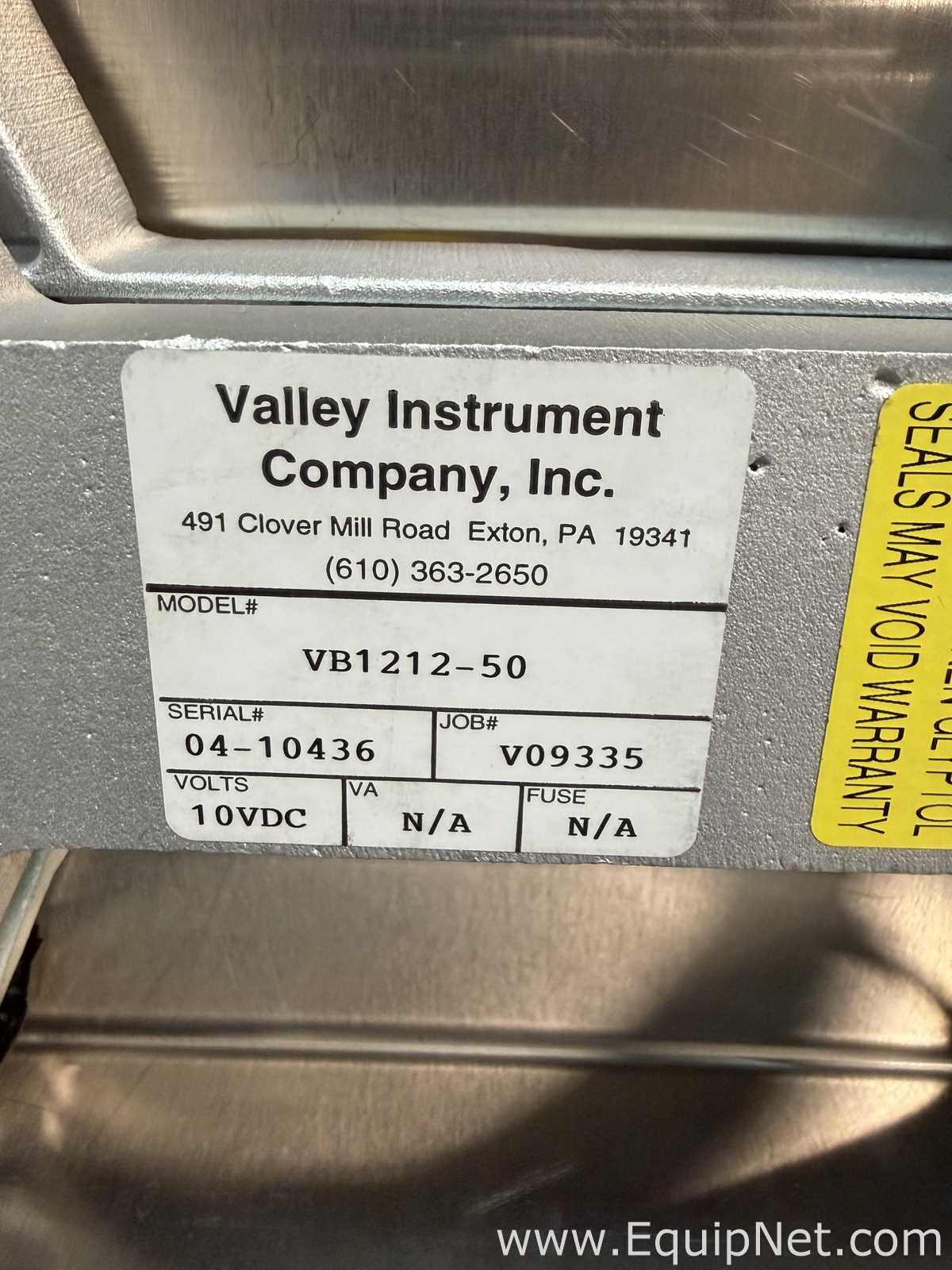Balança de Laboratório Valley Instrument Company Inc VB1212-50