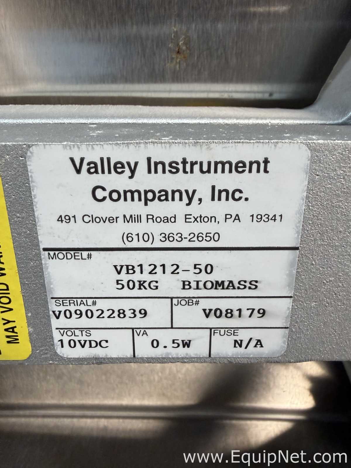 Balança de Laboratório Valley Instrument Company Inc VB1212-50