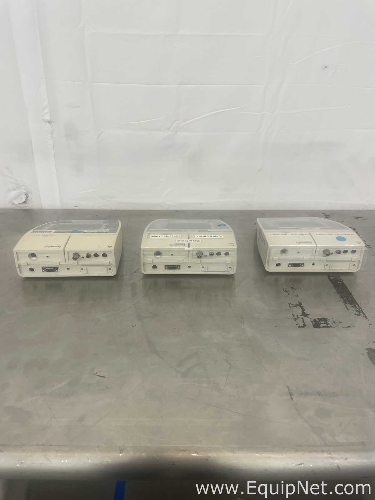 Lot of 3 Mettler Toledo SevenMulti  pH Meter