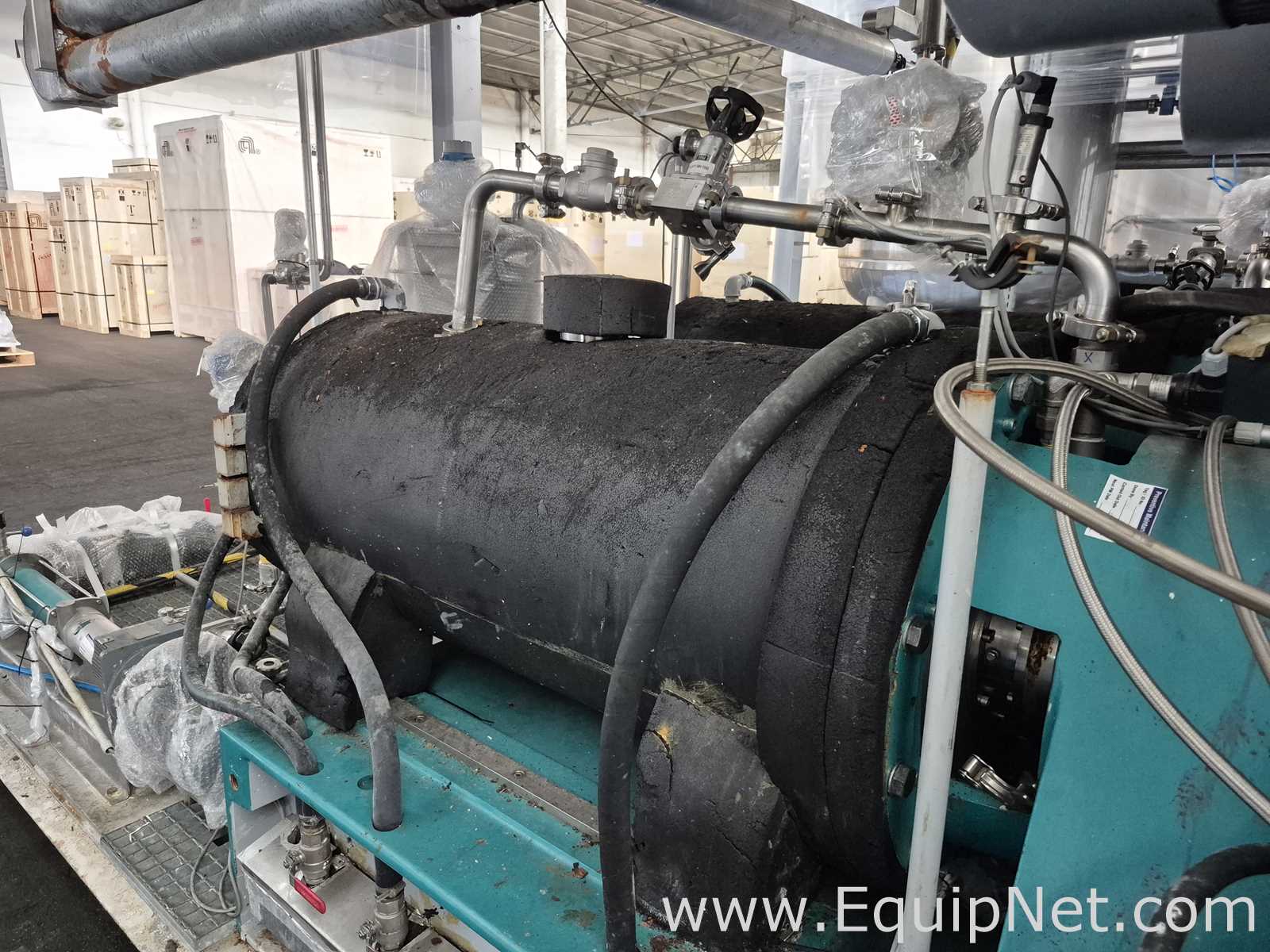 NETZSCH Milling Skid with Two Netzsch LME200 Bead Mills and Support Equip  - Milling System Skid 2-1