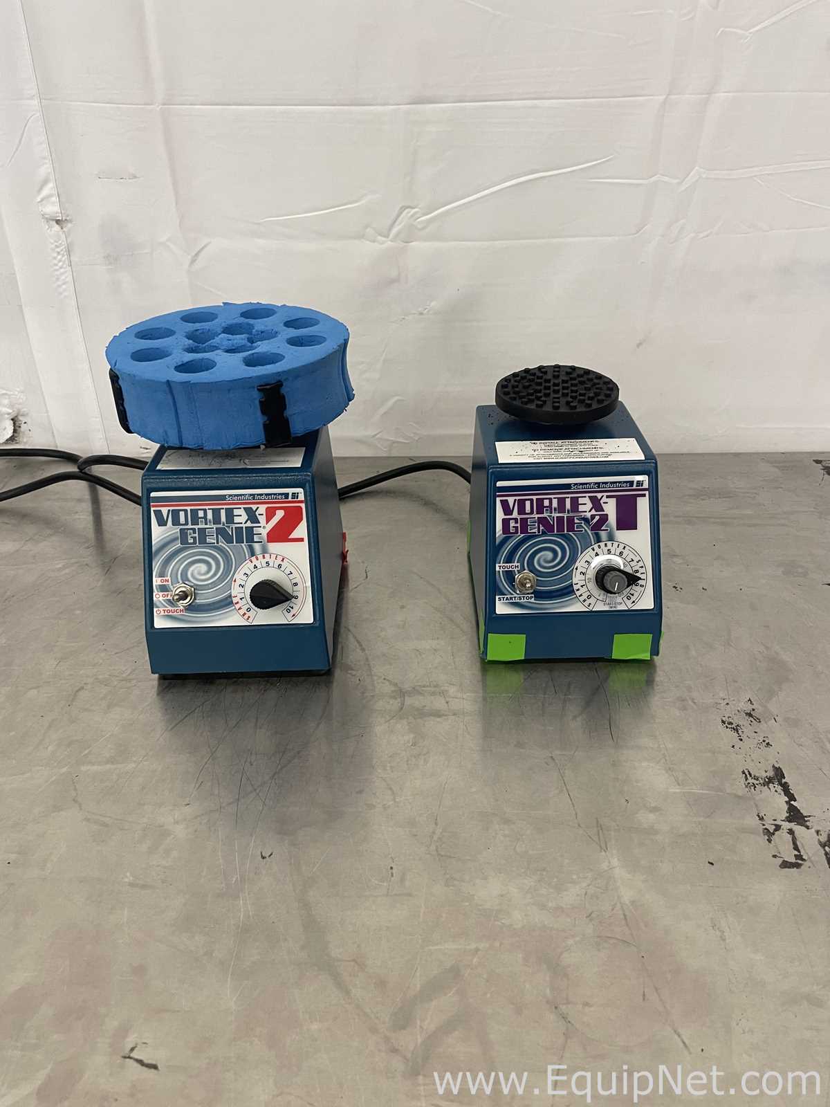 lote de  2 Agitador Scientific Industries, Inc. Vortex-Genie 2