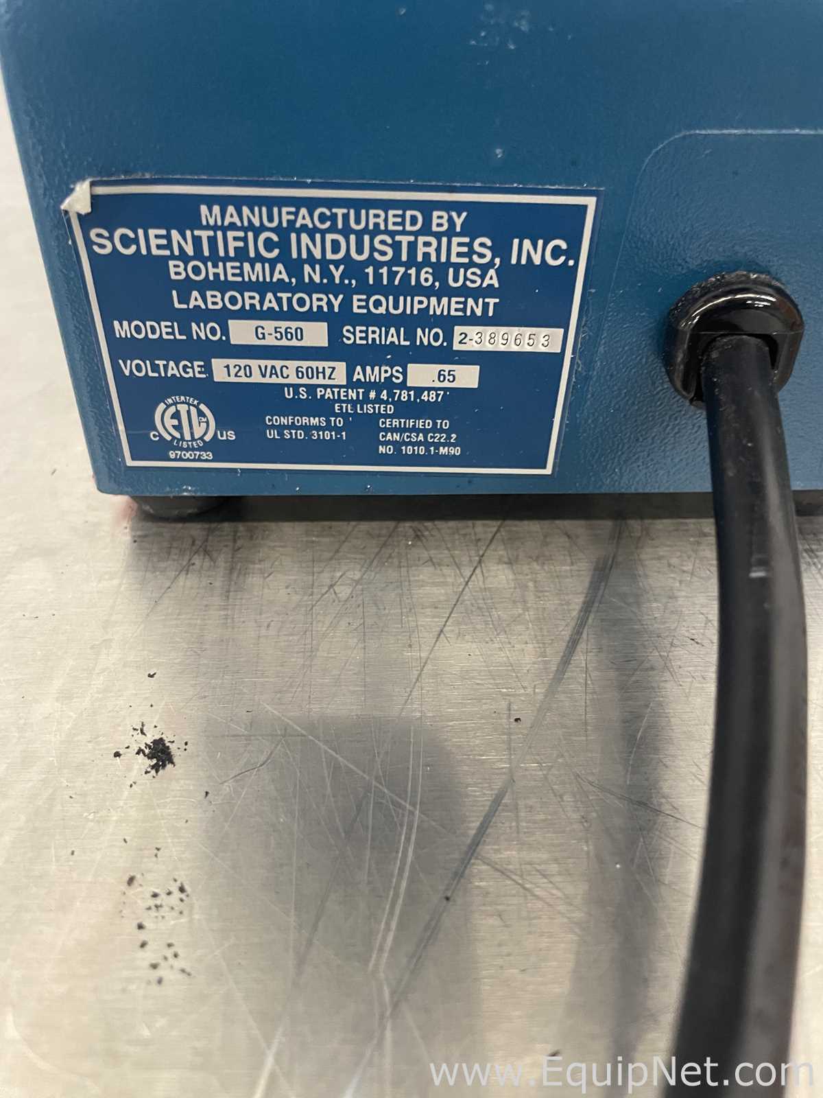 lote de  2 Agitador Scientific Industries, Inc. Vortex-Genie 2