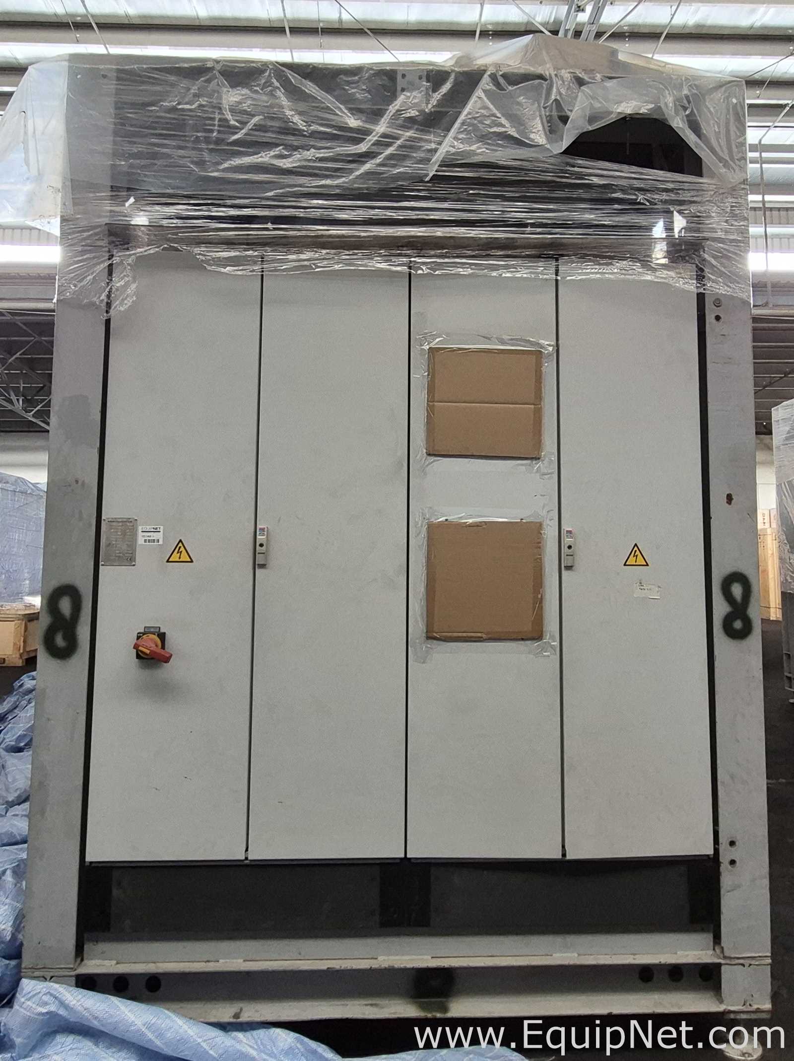 Netzsch High Shear Milling Skid with 4000L Premix Holding Cooled Tank, Hopper - Premix Neu Skid 1-1