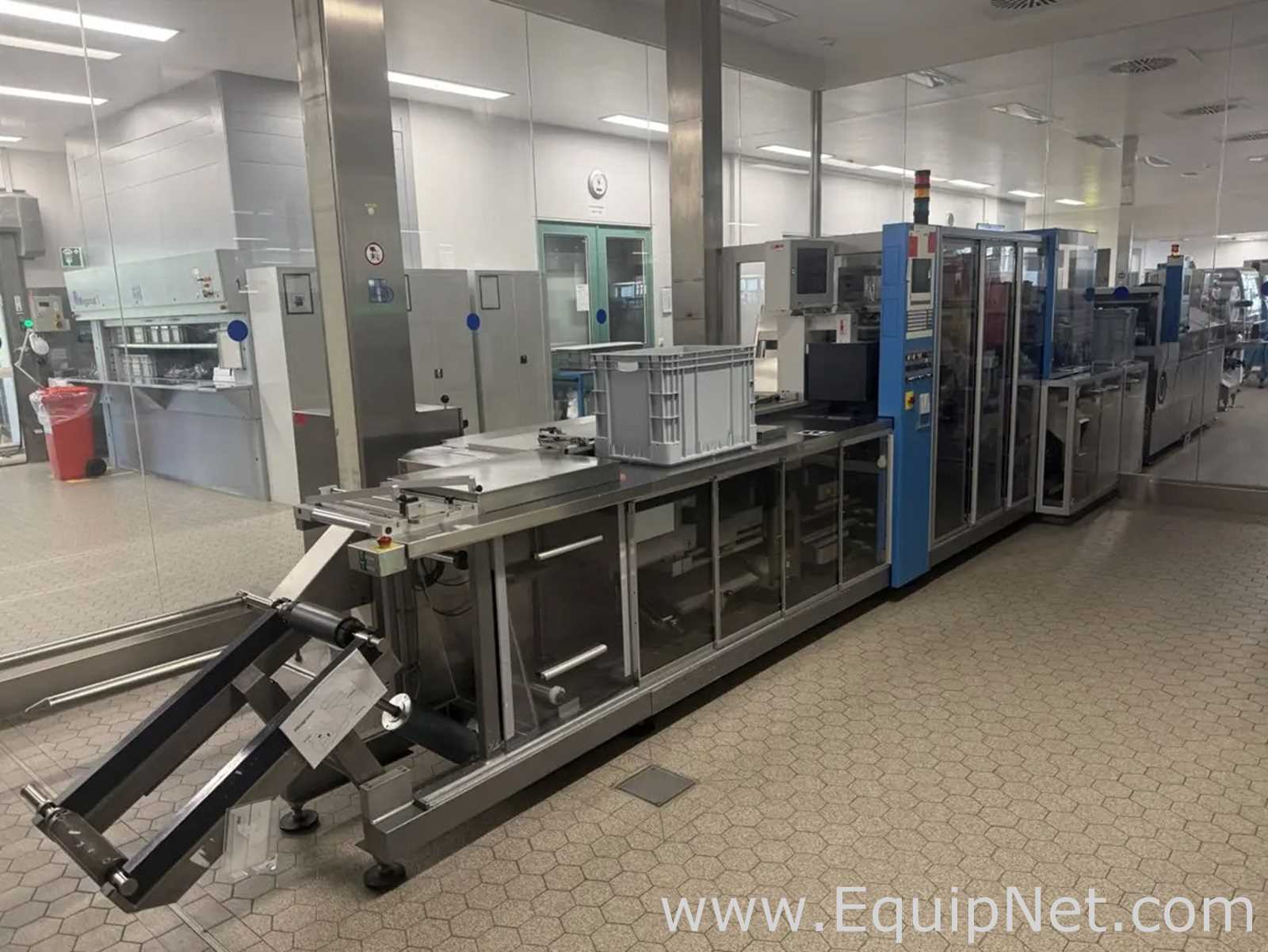 Línea de Termoformadora y Prensa Cortadora Uhlmann UPS-1060