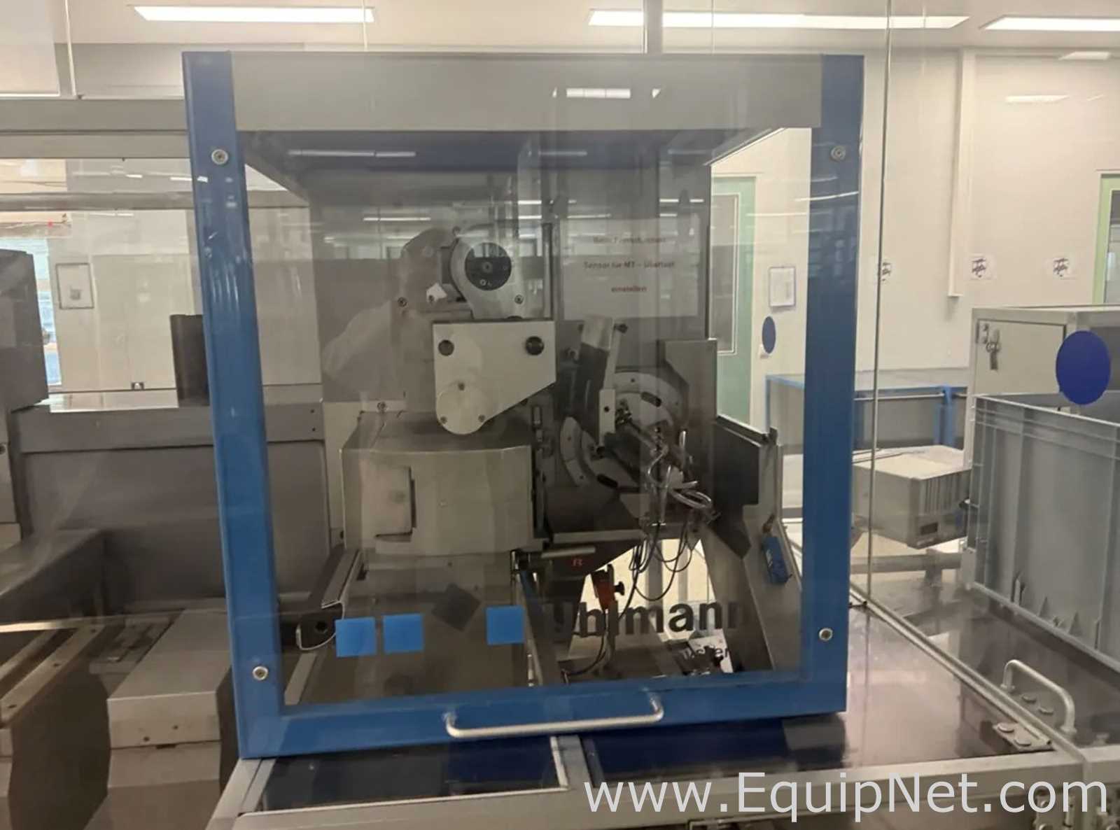 Línea de Termoformadora y Prensa Cortadora Uhlmann UPS-1060