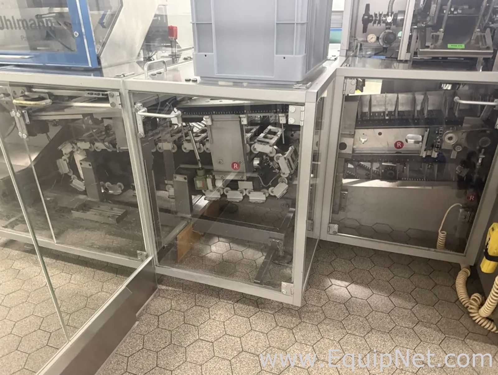 Línea de Termoformadora y Prensa Cortadora Uhlmann UPS-1060