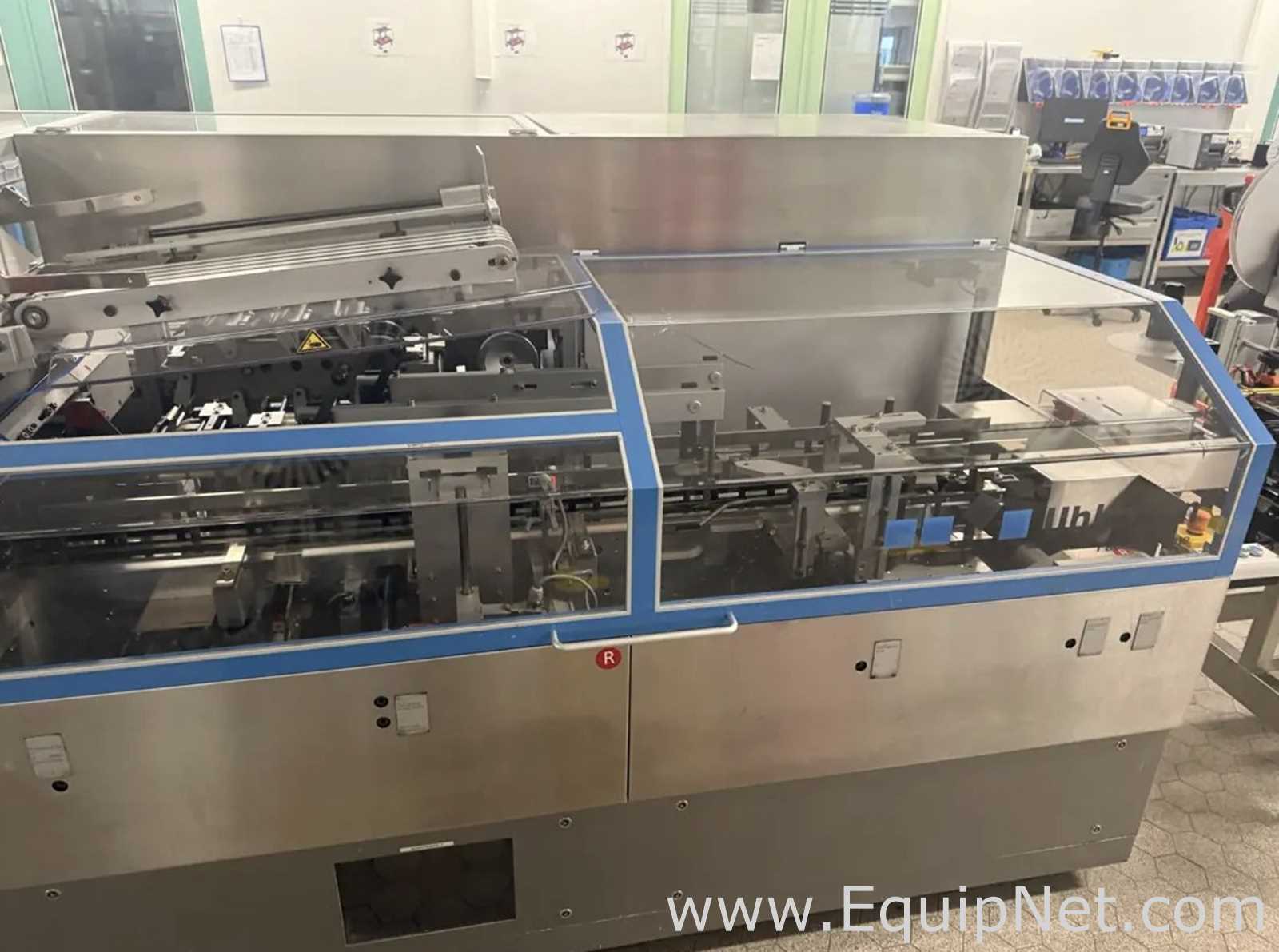Línea de Termoformadora y Prensa Cortadora Uhlmann UPS-1060