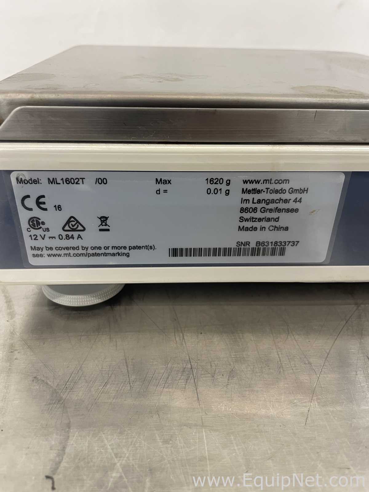 Báscula Mettler Toledo ML1602T/00