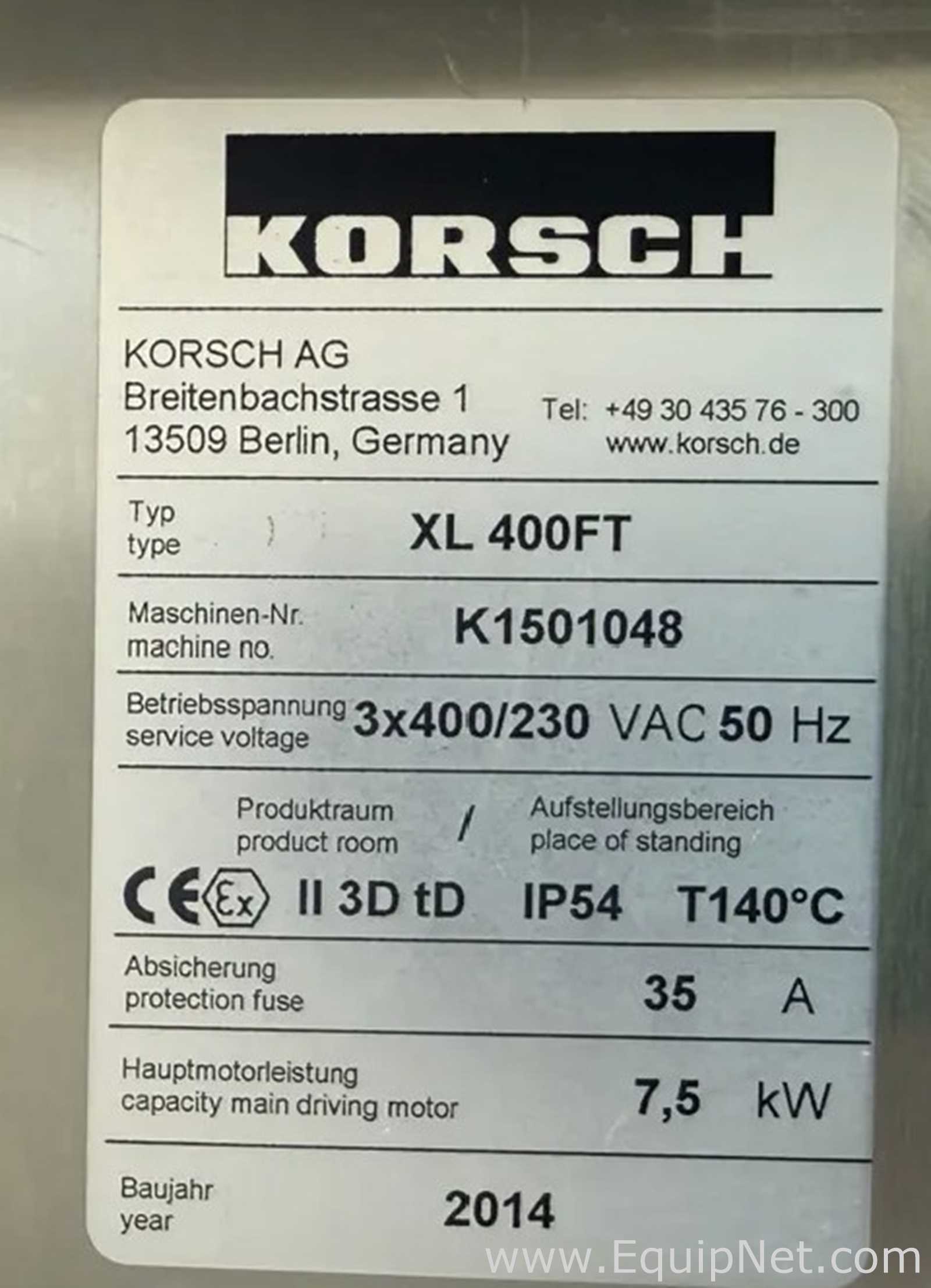 Tableteadora Korsch XL 400