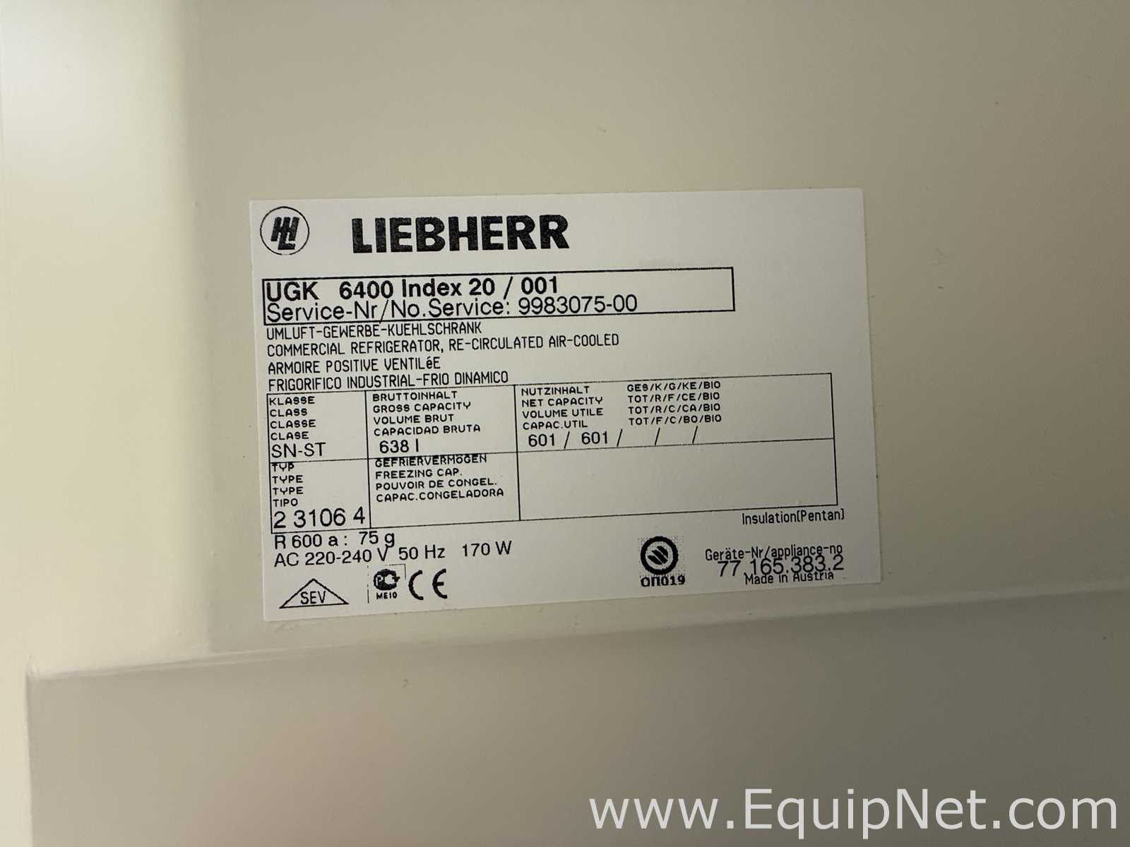 Liebherr UGK 6400 Index 20 Refrigerator