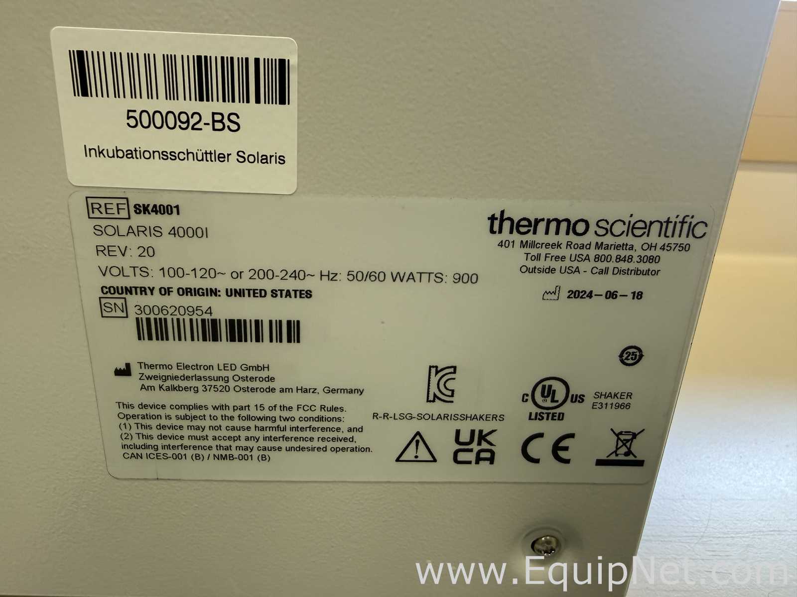 Agitador Thermo Scientific Solaris 4000I