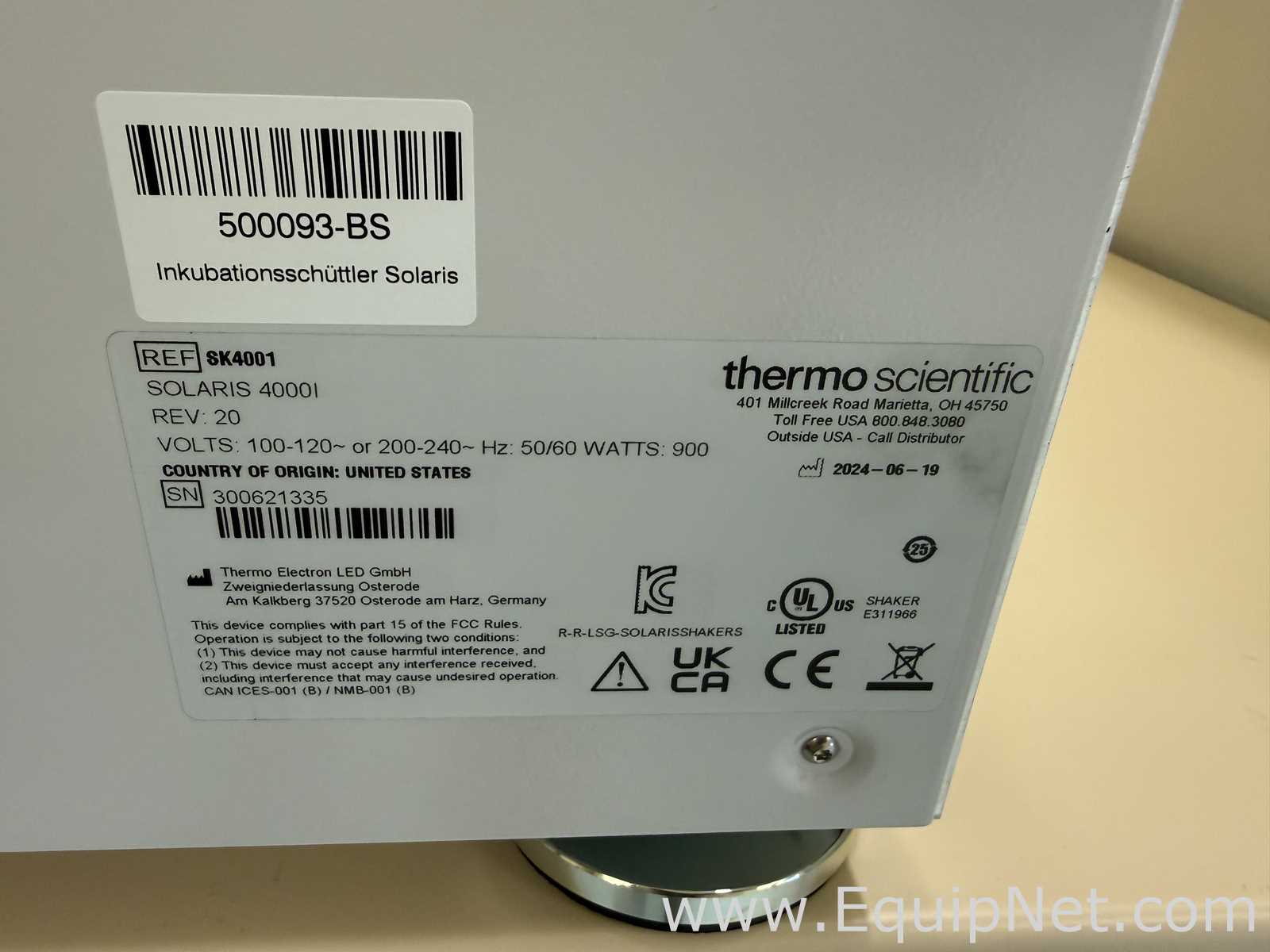 Agitador Thermo Scientific Solaris 4000I