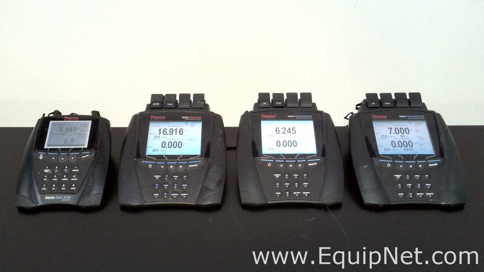 Lot of 4 Various Thermo Scientific Orion pH Meters