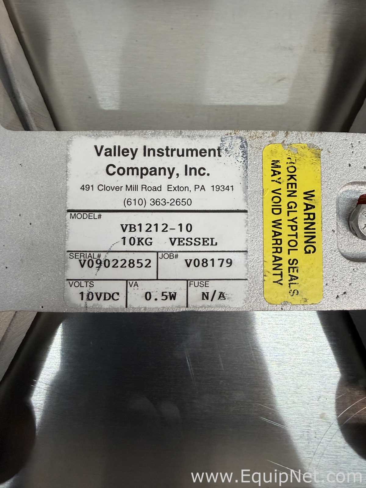 Lote de 3 Báscula Valley Instrument Company Inc VB1212-50