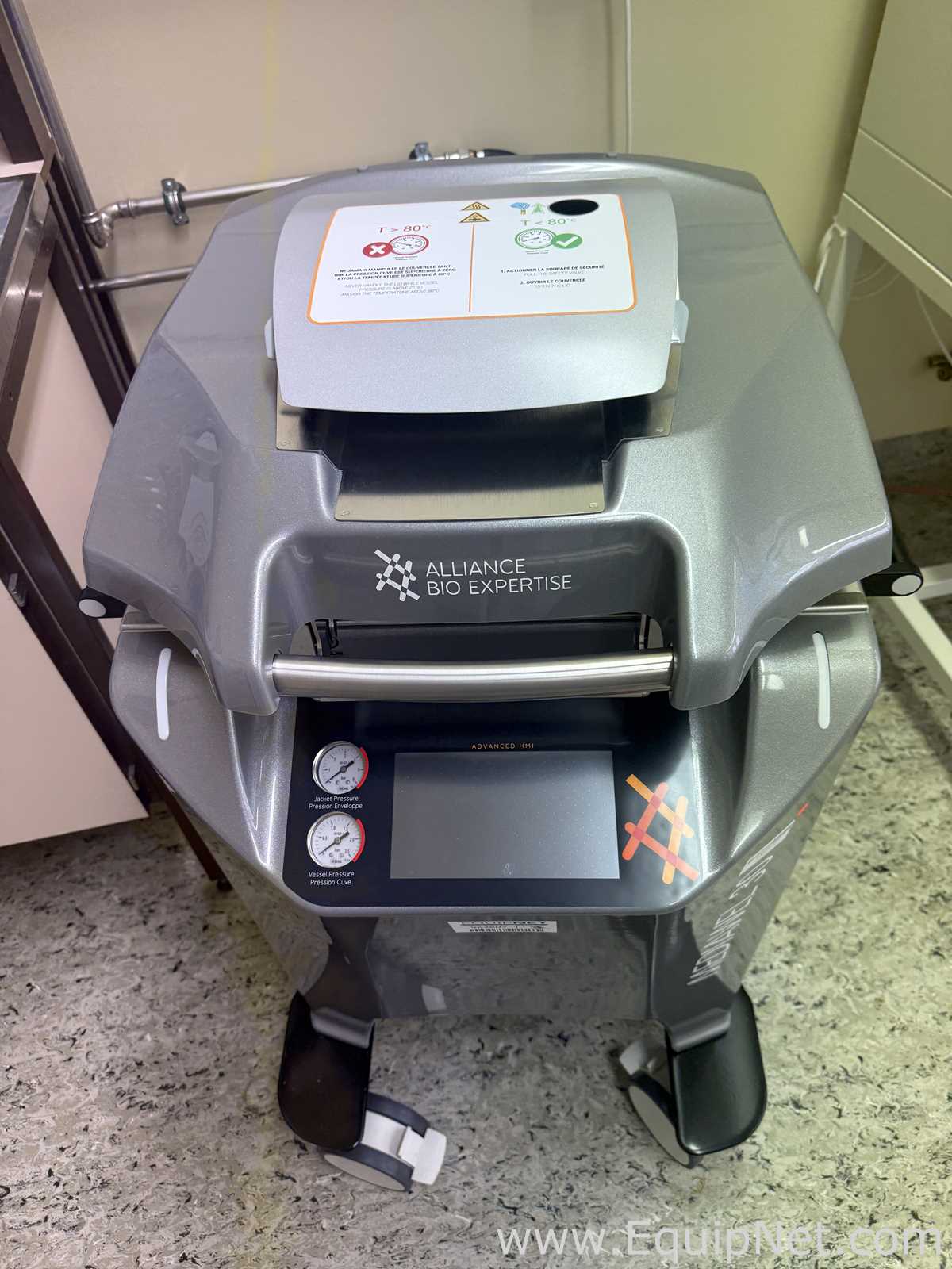 Autoclave Vertical con Agitador Alliance Bio Expertise Mediawell 30