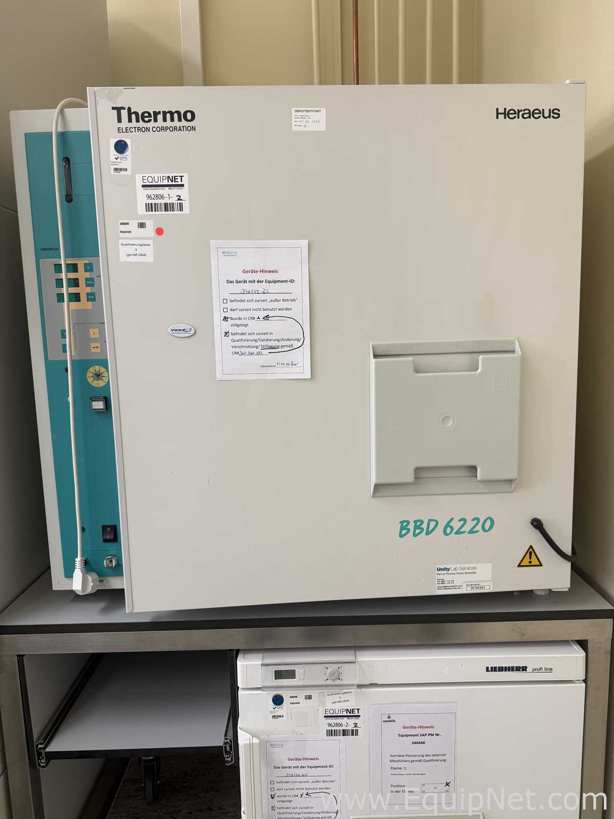 Incubadora Heraeus BBD6220