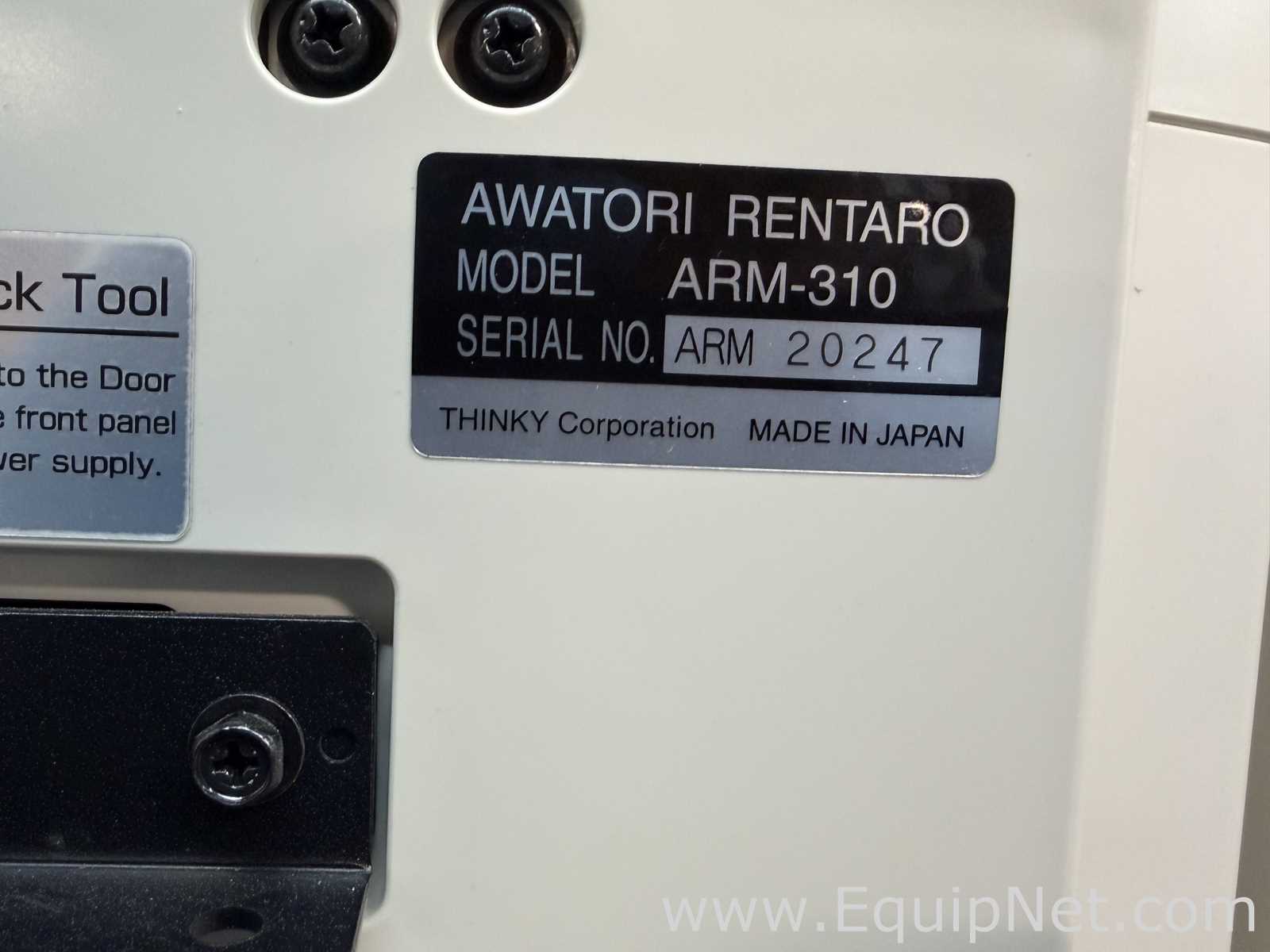 Lote de 2 Mezclador de Laboratorio Thinky ARM-310