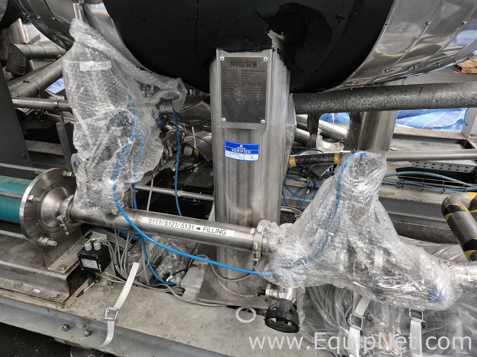 Netzsch 6000L Formulation 2 High Speed Mixing Vessel 5121 - Skid 4-1 Cooling-Buffer Transfer Station