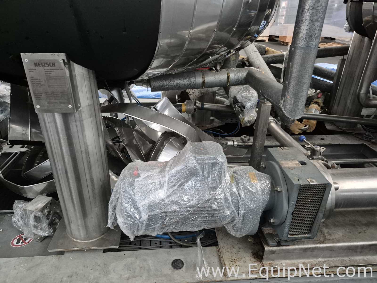 Netzsch 6000L Formulation 2 High Speed Mixing Vessel 5121 - Skid 4-1 Cooling-Buffer Transfer Station