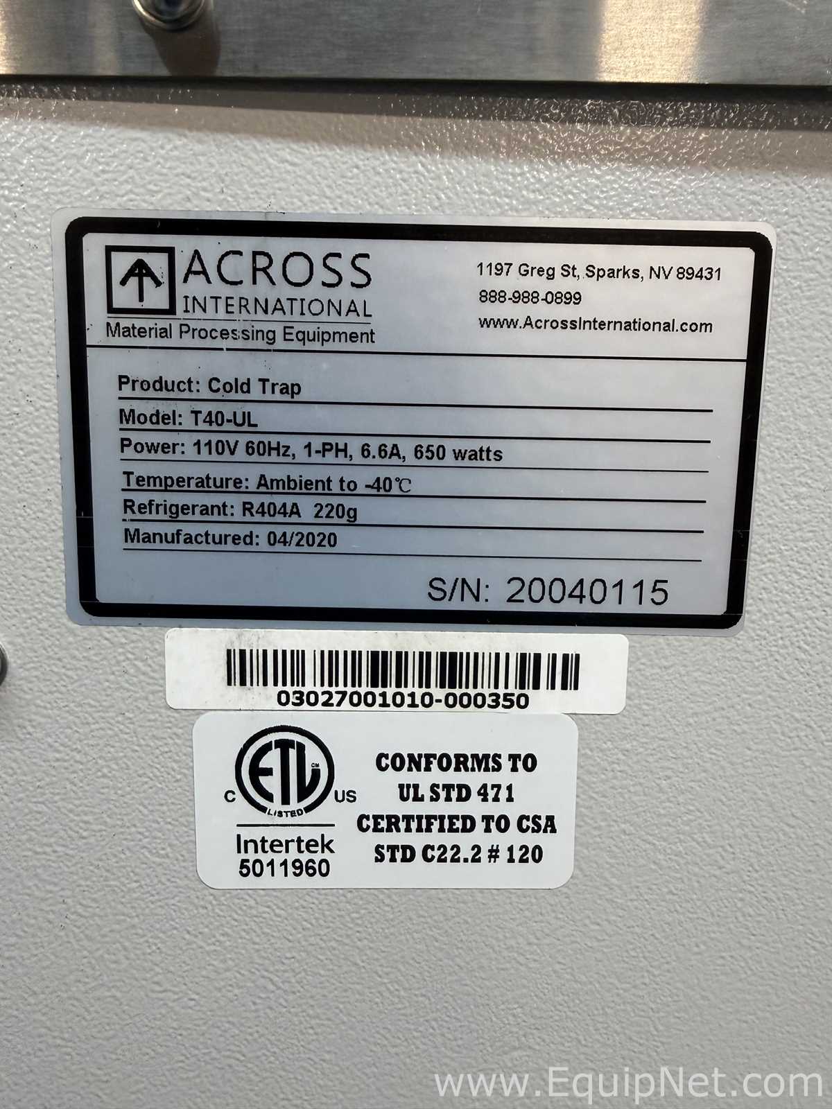Concentrador Across International T40-UL