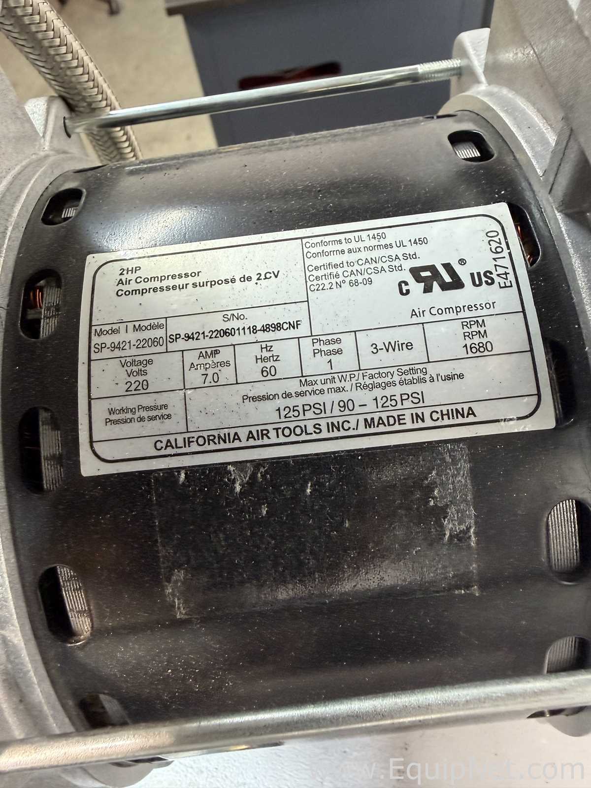 California Air Tools Inc. 60040DCAD Ultra Quiet Air Compressor