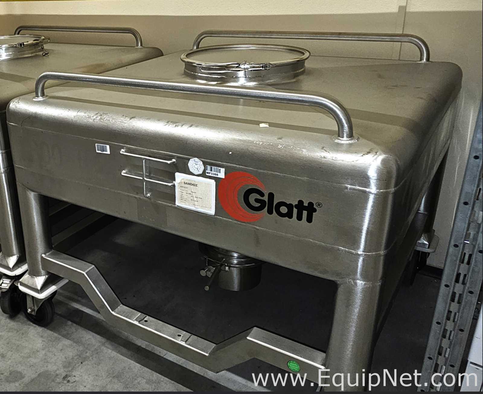 Recipiente aço inox Glatt TC600
