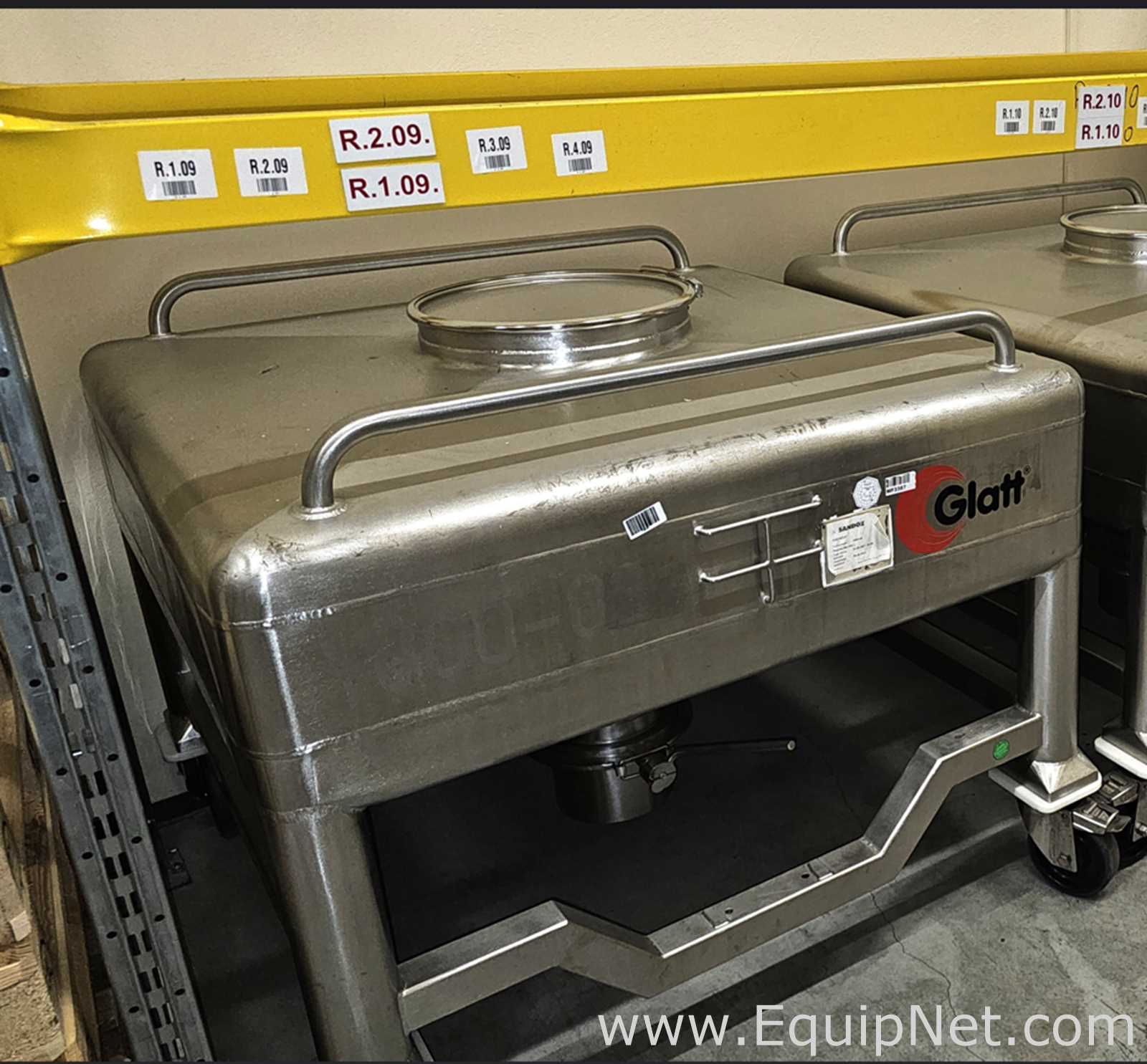 Recipiente aço inox Glatt TC600