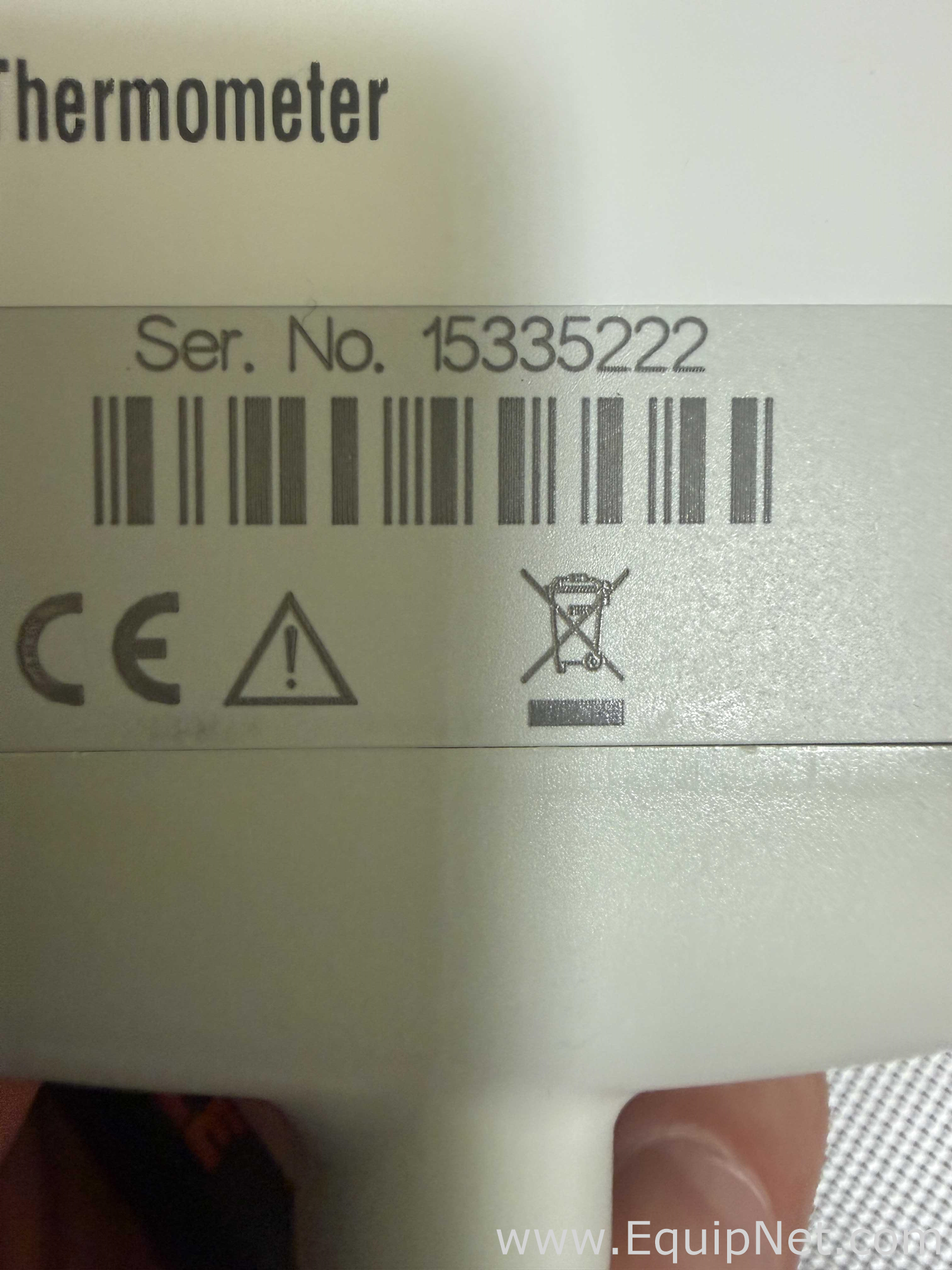 Lote de 2 Termómetro ebro TFX 430