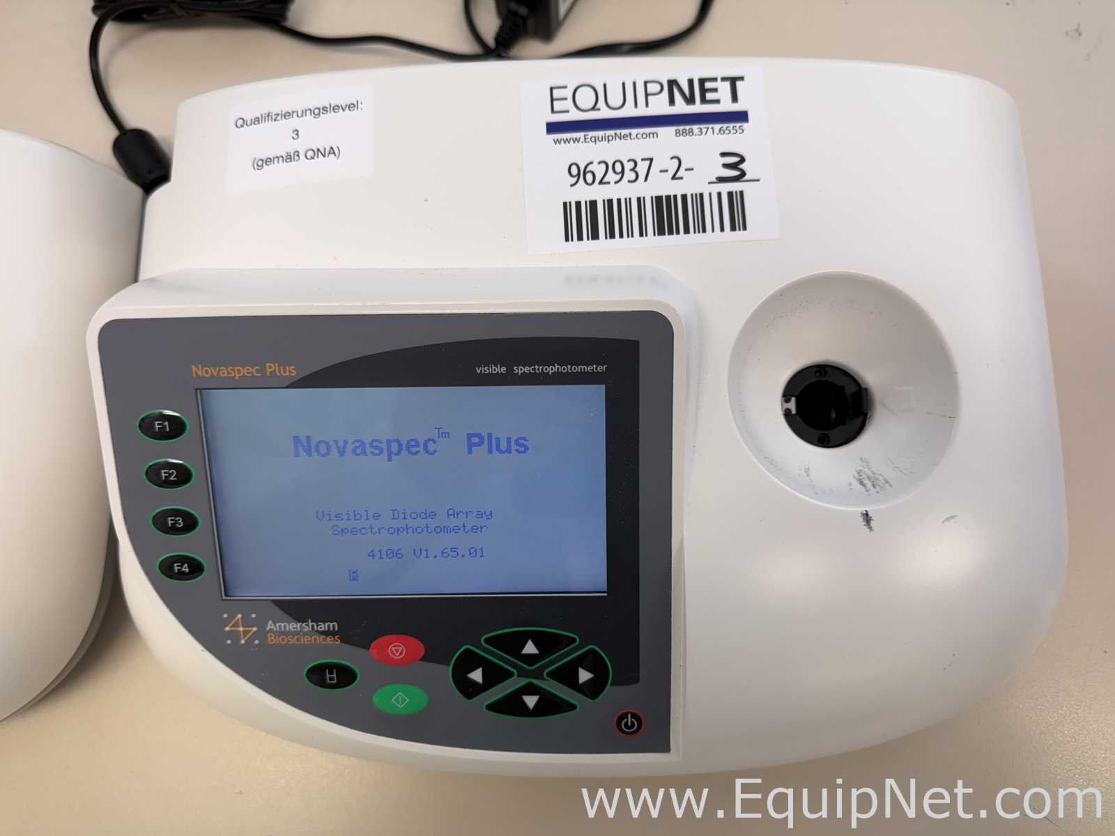 Lote de 2 Espectrofotómetro Amersham Biosciences Corp. Novaspec Plus